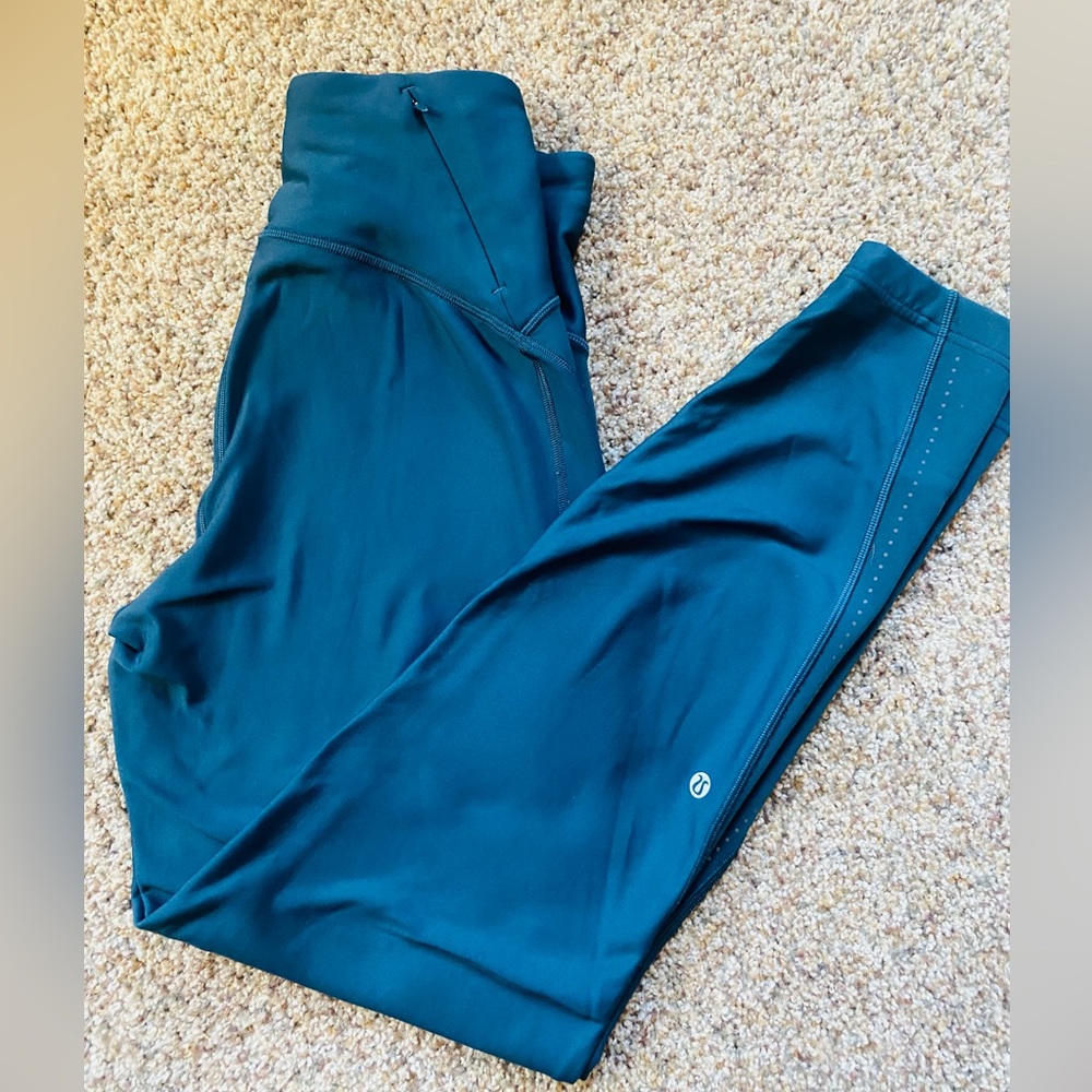Lululemon fleece lined legging pants